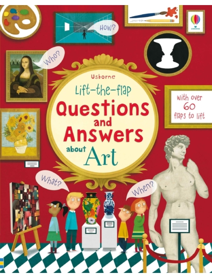 LTF Q&A about Art 9781474940115 Okoskönyv Angol gyerekkönyv és ifjúsági könyv Usborne