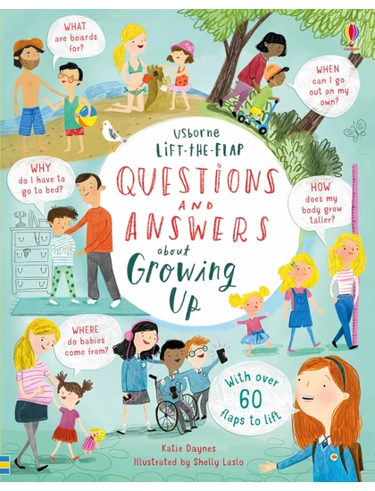 LTF Q&A about Growing Up 9781474940122 Okoskönyv Angol gyerekkönyv és ifjúsági könyv Usborne