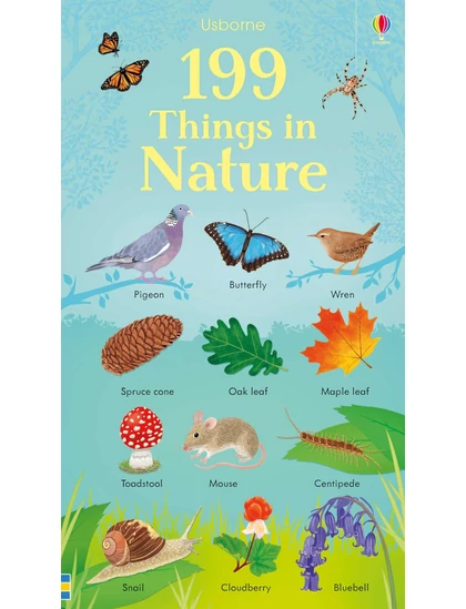 199 Things in Nature 9781474941037 Okoskönyv Angol gyerekkönyv és ifjúsági könyv Usborne