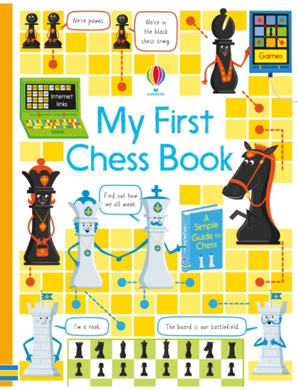 My First Chess book 9781474941082 Okoskönyv Angol gyerekkönyv és ifjúsági könyv Usborne