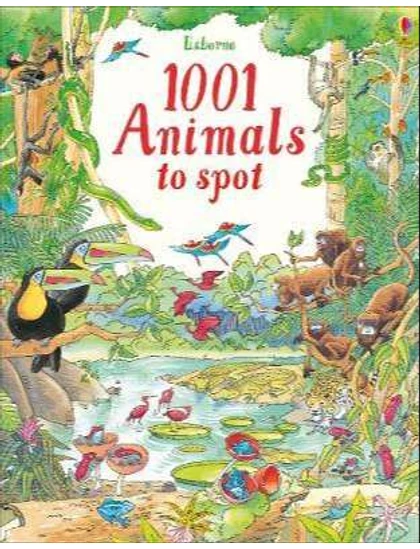 1001 Animals to Spot 9781474941839 Okoskönyv Angol gyerekkönyv és ifjúsági könyv Usborne