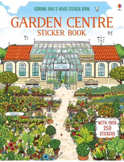 Garden Centre Sticker Book 9781474942362 Okoskönyv Angol gyerekkönyv és ifjúsági könyv Usborne