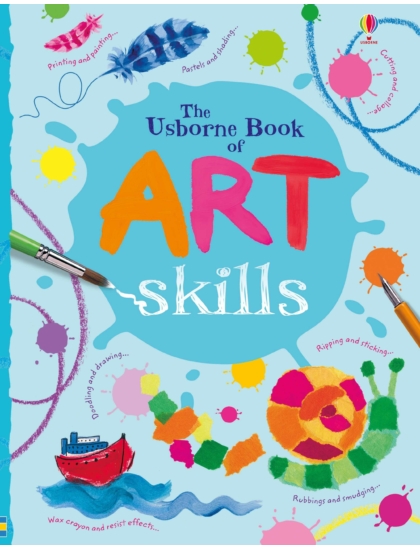 Art Skills 9781474942744 Okoskönyv Angol gyerekkönyv és ifjúsági könyv Usborne