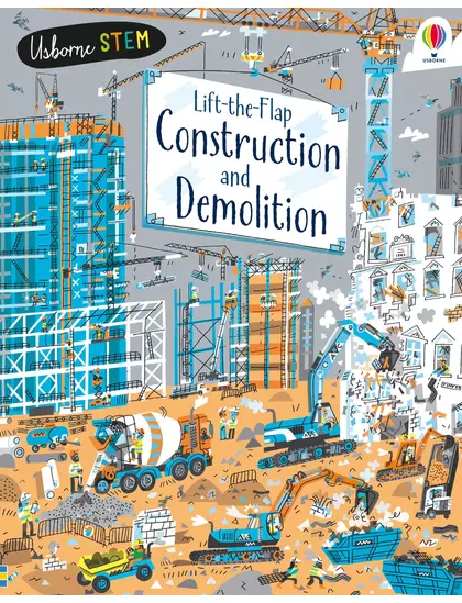 LTF Construction & Demolition 9781474942966 Okoskönyv Angol gyerekkönyv és ifjúsági könyv Usborne