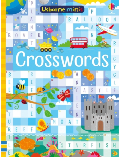 Crosswords 9781474947701 Okoskönyv Angol gyerekkönyv és ifjúsági könyv Usborne