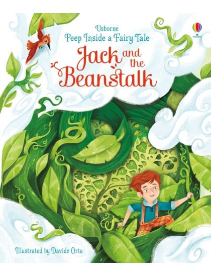 Peep Inside a Fairy Tale Jack and the Beanstalk 9781474948555 Okoskönyv Angol gyerekkönyv és ifjúsági könyv Usborne