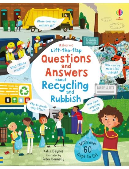 LTF Q&A About Recycling and Rubbish 9781474950664 Okoskönyv Angol gyerekkönyv és ifjúsági könyv Usborne