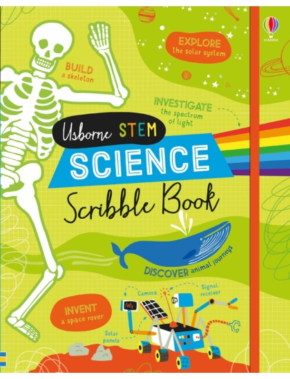 Science Scribble Book 9781474950695 Okoskönyv Angol gyerekkönyv és ifjúsági könyv Usborne