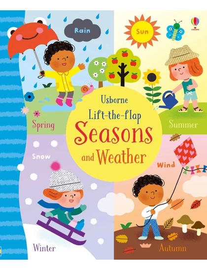 LTF Seasons and Weather 9781474950947 Okoskönyv Angol gyerekkönyv és ifjúsági könyv Usborne