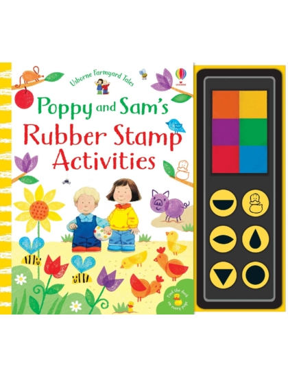 Poppy and Sam's Rubber Stamp Activities 9781474952705 Okoskönyv Angol gyerekkönyv és ifjúsági könyv Usborne