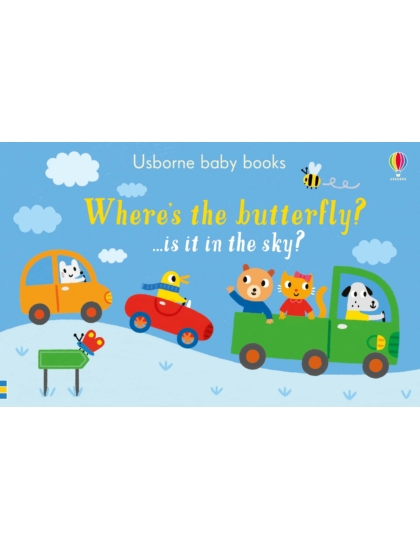 Where's the Butterfly? 9781474953702 Okoskönyv Angol gyerekkönyv és ifjúsági könyv Usborne