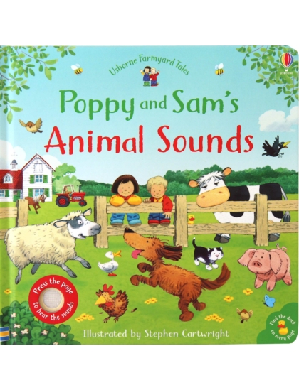 Poppy and Sam's Animal Sounds 9781474958912 Okoskönyv Angol gyerekkönyv és ifjúsági könyv Usborne