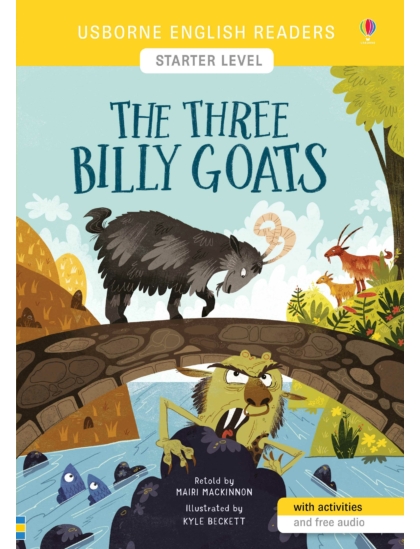 The Three Billy Goats 9781474959896 Okoskönyv Angol gyerekkönyv és ifjúsági könyv Usborne