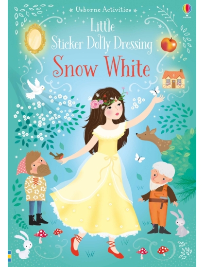 Little Sticker Dolly Dressing Snow White 9781474962285 Okoskönyv Angol gyerekkönyv és ifjúsági könyv Usborne
