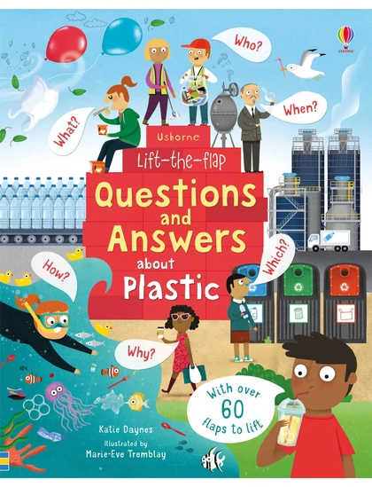 LTF Q&A about Plastic 9781474963381 Okoskönyv Angol gyerekkönyv és ifjúsági könyv Usborne