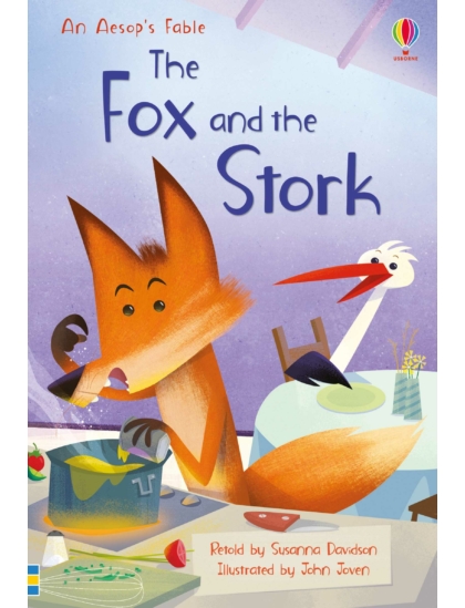 The Fox and the Stork 9781474964357 Okoskönyv Angol gyerekkönyv és ifjúsági könyv Usborne