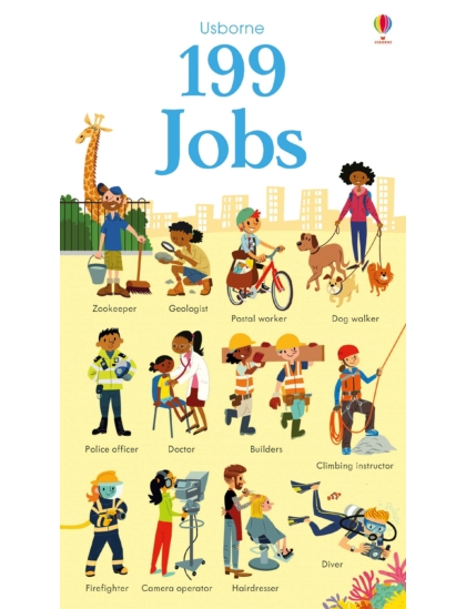 199 Jobs 9781474965194 Okoskönyv Angol gyerekkönyv és ifjúsági könyv Usborne