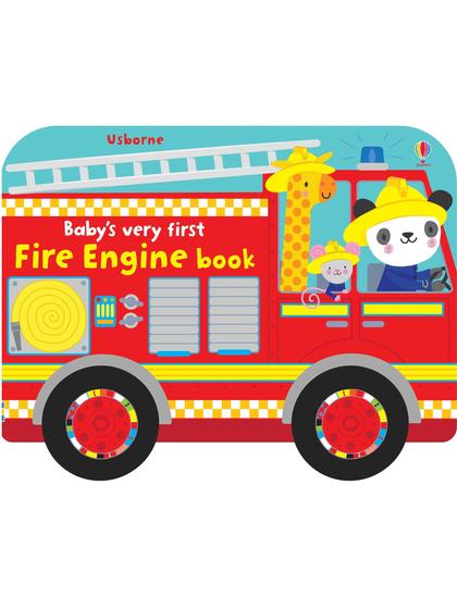 BVF Fire Engine Book 9781474966634 Okoskönyv Angol gyerekkönyv és ifjúsági könyv Usborne