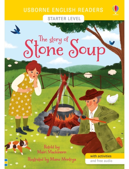 The Story of Stone Soup 9781474972048 Okoskönyv Angol gyerekkönyv és ifjúsági könyv Usborne
