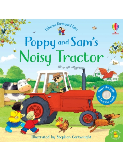 Poppy and Sam's Noisy Tractor 9781474974912 Okoskönyv Angol gyerekkönyv és ifjúsági könyv Usborne