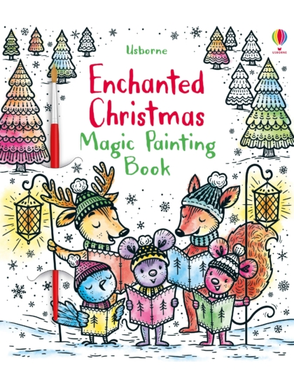 Enchanted Christmas Magic Painting Book 9781474974967 Okoskönyv Angol gyerekkönyv és ifjúsági könyv Usborne