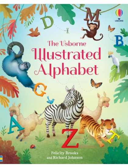 Illustrated Alphabet 9781474976671 Okoskönyv Angol gyerekkönyv és ifjúsági könyv Usborne