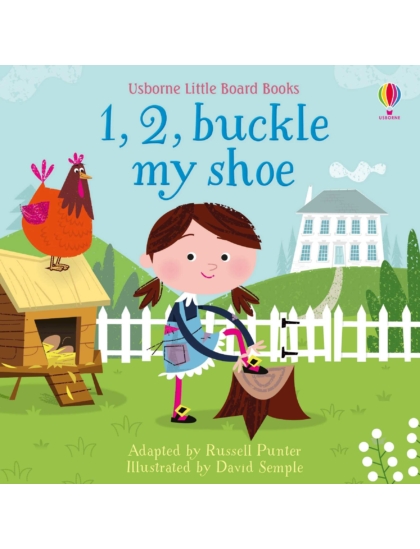 1, 2, Buckle My Shoe 9781474983600 Okoskönyv Angol gyerekkönyv és ifjúsági könyv Usborne