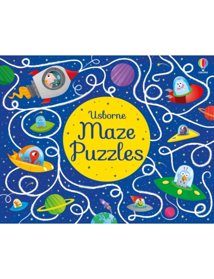 Maze Puzzles 9781474985499 Okoskönyv Angol gyerekkönyv és ifjúsági könyv Usborne