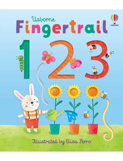 Fingertrail 123 9781474986632 Okoskönyv Angol gyerekkönyv és ifjúsági könyv Usborne