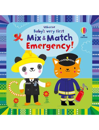 BVF Mix and Match Emergency! 9781474986939 Okoskönyv Angol gyerekkönyv és ifjúsági könyv Usborne