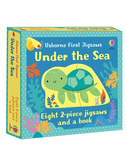 First Jigsaws: Under the Sea 9781474988551 Okoskönyv Angol gyerekkönyv és ifjúsági könyv Usborne