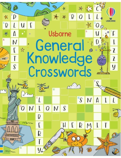 General Knowledge Crosswords 9781474991872 Okoskönyv Angol gyerekkönyv és ifjúsági könyv Usborne