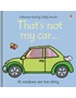 That's not my car... 9780746056622 Okoskönyv Angol gyerekkönyv és ifjúsági könyv Usborne