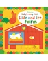 BVF Slide and See Farm 9781409581277 Okoskönyv Angol gyerekkönyv és ifjúsági könyv Usborne