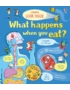 Look Inside What Happens When You Eat 9781474952958 Okoskönyv Angol gyerekkönyv és ifjúsági könyv Usborne